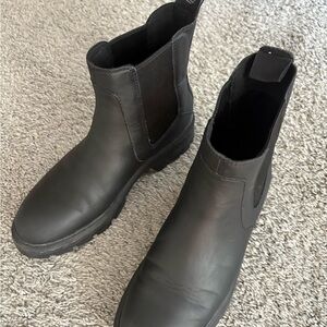 Timberland Black Ankle Booties